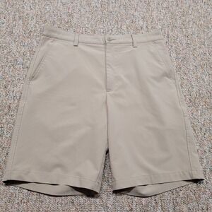 Footjoy Shorts Mens 34 Tan Chino Golf Performance Preppy Outdoor Stretch Active